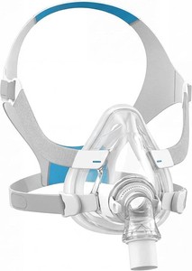 $100 CPAP Mask, Full Face CPAP Masks with Headgear, Replacement Frame System for AirFit F20, Full Cover Assembly Set, Includes Elbow and Cushion, Medium