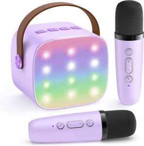 $27 YLL Karaoke Machine for Kids, Birthday Gifts for Girls 3 4 5 6 7Years Old