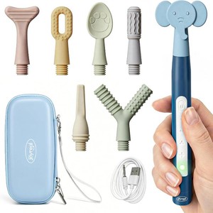 $39 Joyreal SensoryBuzz Oral Motor Vibration Kit with 7 Textured Silicone Heads