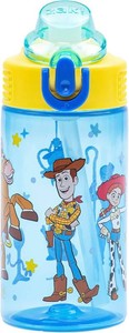Zak Designs Disney Toy Story Sage 16oz Leak-Proof Straw Kids Water Bottle