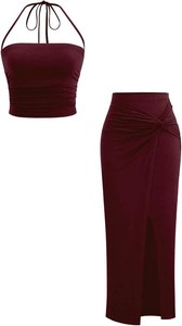 $37 Verdusa Womens 2 Piece Set Going Out Matching Set Summer Vacation Outfits Size Medium