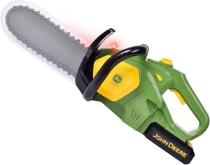 $25 John Deere Chainsaw Toy - Lights & Sounds, Pretend Play - Ages 3