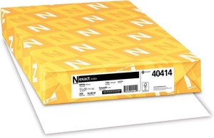 $44 Neenah Paper 40414 Exact Index Card Stock, 110lb, 92 Bright, 11 x 17, 250 Sheets, White