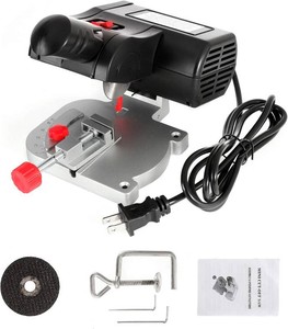 $50 BEAMNOVA Mini Cut-Off Saw for Crafts, 2 Blade Precision Hobby Cutter
