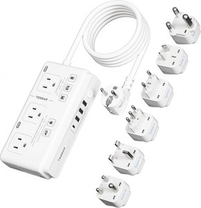 $48 TESSAN Voltage Converter US to Europe, 220 to 110