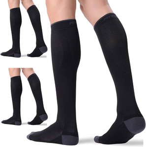 $27 FITRELL 3 Pairs Compression Socks for Women and Men 20-30mmHg-Circulation Support Socks Size LXL