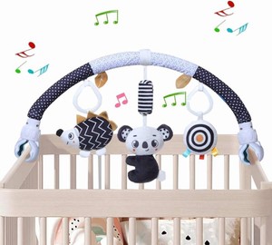 $22 Pau1Hami1ton Baby Stroller Arch Toys, Car Seat Toys,Bouncer Toy BarMobile for Bassinet,Adjustable Baby Hanging Toys Fit for Crib Bed,Stroller,Car Seat.S-19(Koala)