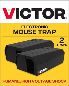 $35 Victor Electronic Mouse Trap, 2-Pack, Indoor Electric Mouse Traps for Home