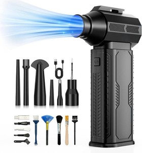 $45 Compressed Air Duster, 130,000RPM Ultra-Powerful Electric Air Duster