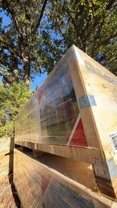 2545 Double Garage Metal Shed