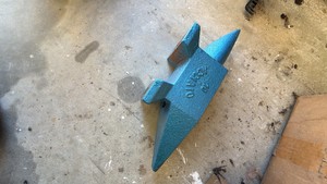 10 KG STEEL ANVIL