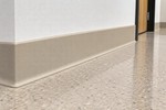 320  LFT FLEXCO BASE SCULPTURE WALL BASE MERIDIAN BONE RETAIL $1350