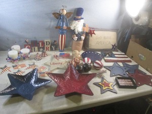 (CS) Assorted Americana Decor