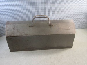 (EW4) Vintage Homak Metal 21 12 Tool Box with Contents  Tools Etc