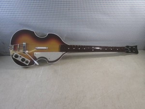 (F-3) Rockband The Beatles Hofner Bass Guitar Controller
