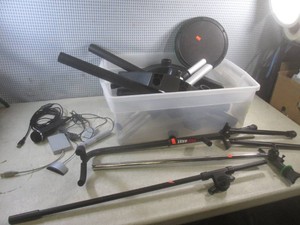 (RM4) Assorted Drum Conroller Stand Parts and Other Stands Etc