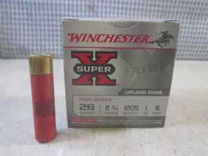 (BS) 25 - 28 GA 8 Shot 2 34 Winchester Super X Rounds