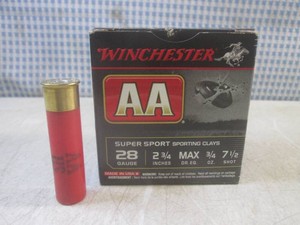 (BS) 25 - 28 GA 7 12 Shot 2 34 Winchester AA Rounds