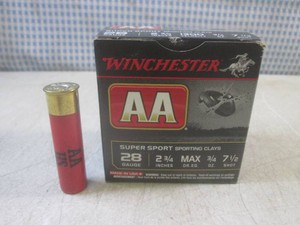 (BS) 25 - 28 GA 7 12 Shot 2 34 Winchester AA Rounds