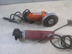 (CSB) Chicago Electric 4 12 Angle Grinder and 3 High Speed Cut-Off Tool