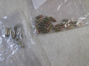 (CNTR) 23 - Winchester 25 Auto Rounds and 7 Unkown 9mm Rounds