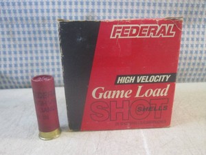 (BS) 23 - 12 GA 6 Shot 2 34 Federal High Velocity Game Load Rounds