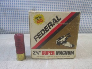 (BS) 19 - 12 GA 4 Shot 2 34 Federal Super Magnum Rounds