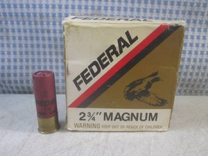 (BS) 15 - 12 GA 2 Shot 2 34 Federal Magnum Rounds