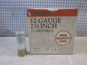 (BS) 5 - 12 GA 5 Shot 2 34 Fiocchi Gander Mtn. Rounds