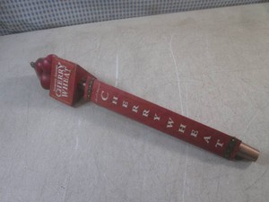 (FS) Samuel Adams Cherry Wheat Beer Tap Handle 16