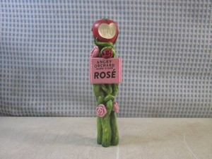 (FS) Angry Orchard Hard Cider Rose Beer Tap Handle 8