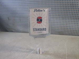 (FS) Fultons Standard Lager Beer Tap Handle 5 78