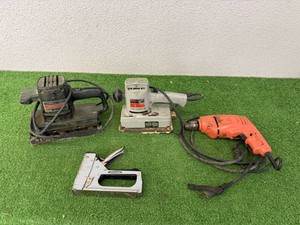 Stapler, Sanders & Drill