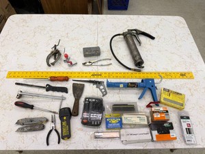 Hand Tools, Staples, Grease Gun