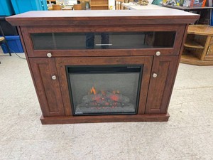 Cabinet with Electric Fireplace 16 x 47 x 36 tall