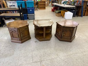 3 Side TablesEnd Tables
