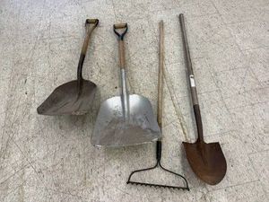 Shovels & Rake