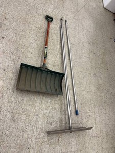 Roof Rake & Snow Shovel