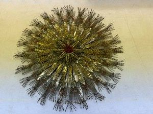 Unique Metal Artwork Made From Vintage Texaco Oil Can