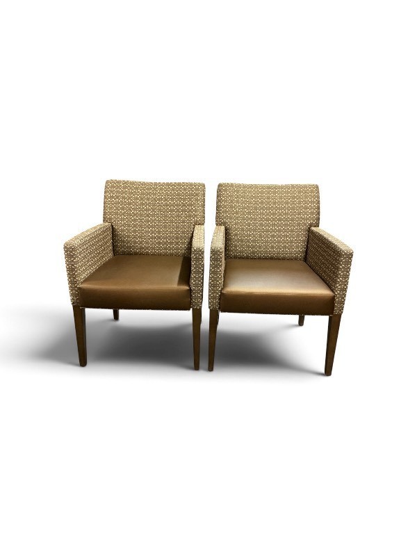 Set of Two MartinBrattrud Blackburn Series Arm Chair Retail $600