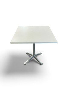 Coalesse Square White Laminate Table Retail $999
