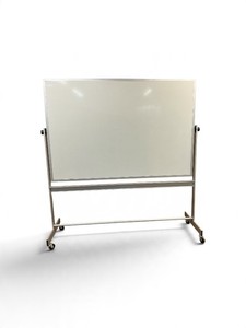 Dual Sided Whiteboard on wheels Retail $799