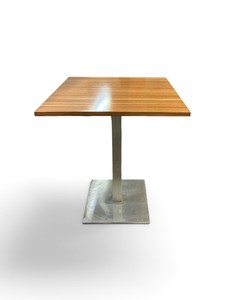 Coalesse Square Wooden-Top Bistro Table Retail $799