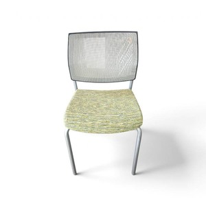 Set of Two Sit on It  Focus Side  Mesh Back Stacker chair