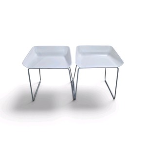 Set of Two Steelcase Turnstone Scoop Stool