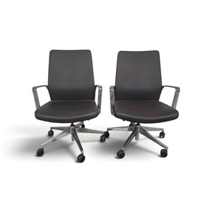 Pair of 9to5 Seating Acclaim mid-back conferencemanagement chair