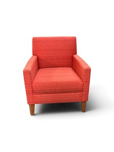 Bernhardt Red Guest Chairs