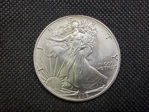 First Year of Issue 1986 American Silver Eagle