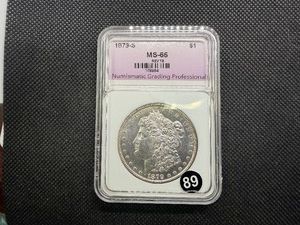 Better Date Top 100 Coin 1879-S Reverse of 78 Morgan Silver Dollar NGP MS65 - Greysheet Wholesale Value for an MS60 is $480