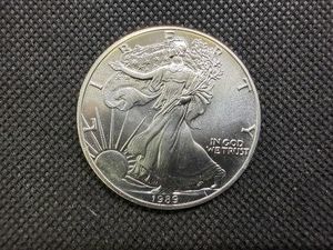 1989 BU American Silver Eagle